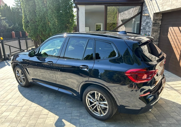 BMW X3 cena 155000 przebieg: 53000, rok produkcji 2021 z Siemiatycze małe 407